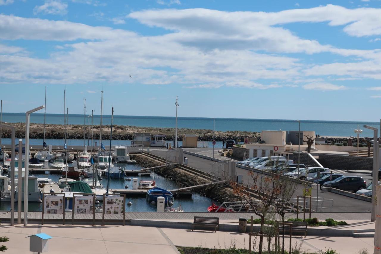 Studio Valras Vue Port Et Mer Wi-Fi Gratuit Extérieur photo