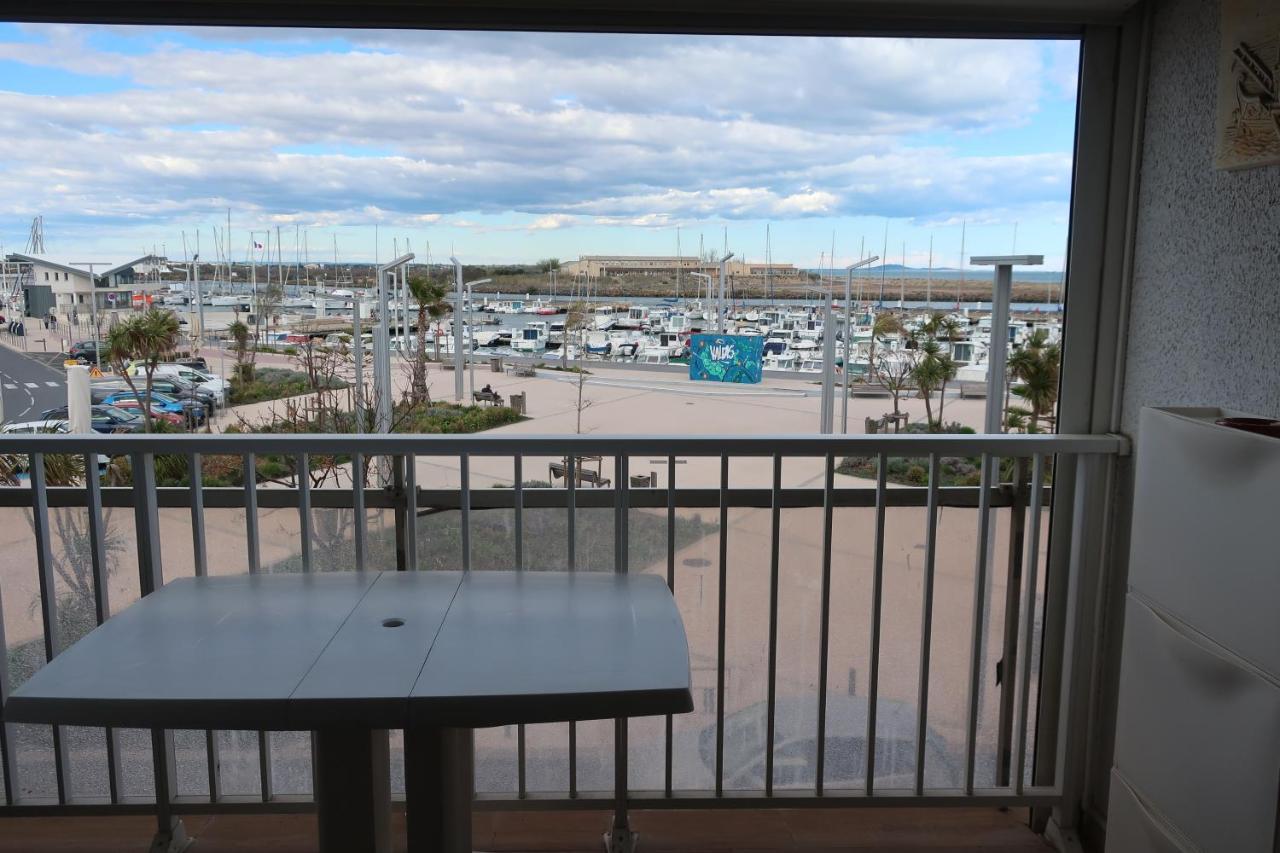Studio Valras Vue Port Et Mer Wi-Fi Gratuit Extérieur photo