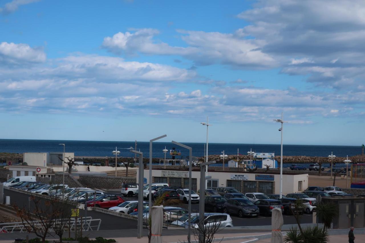 Studio Valras Vue Port Et Mer Wi-Fi Gratuit Extérieur photo